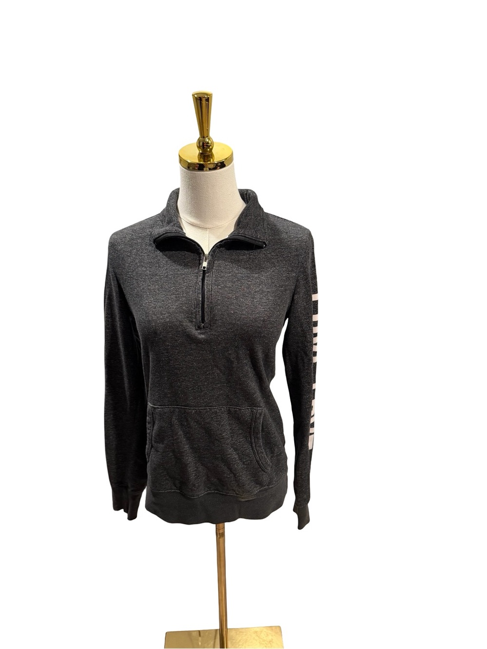 Reflex Charcoal Half-Zip Turtleneck Pullover
